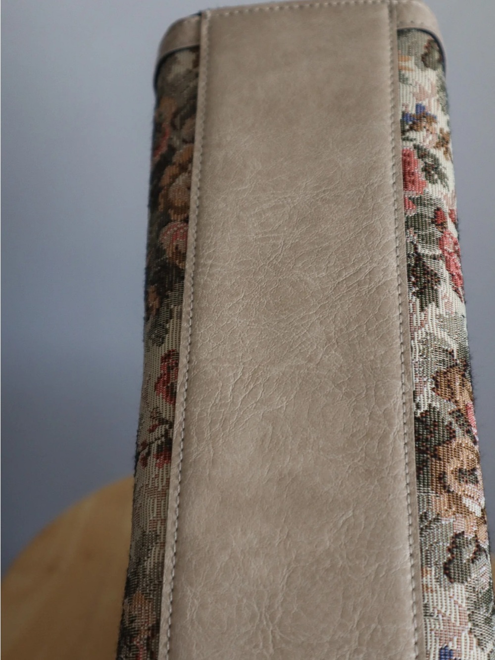 April Cornell Beige Floral Tapestry Shoulder Bag - Picture 7 of 7